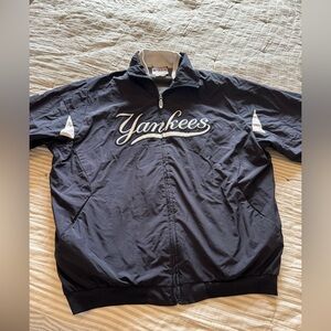 Yankees Lined Zip Up Jacket Youth XL